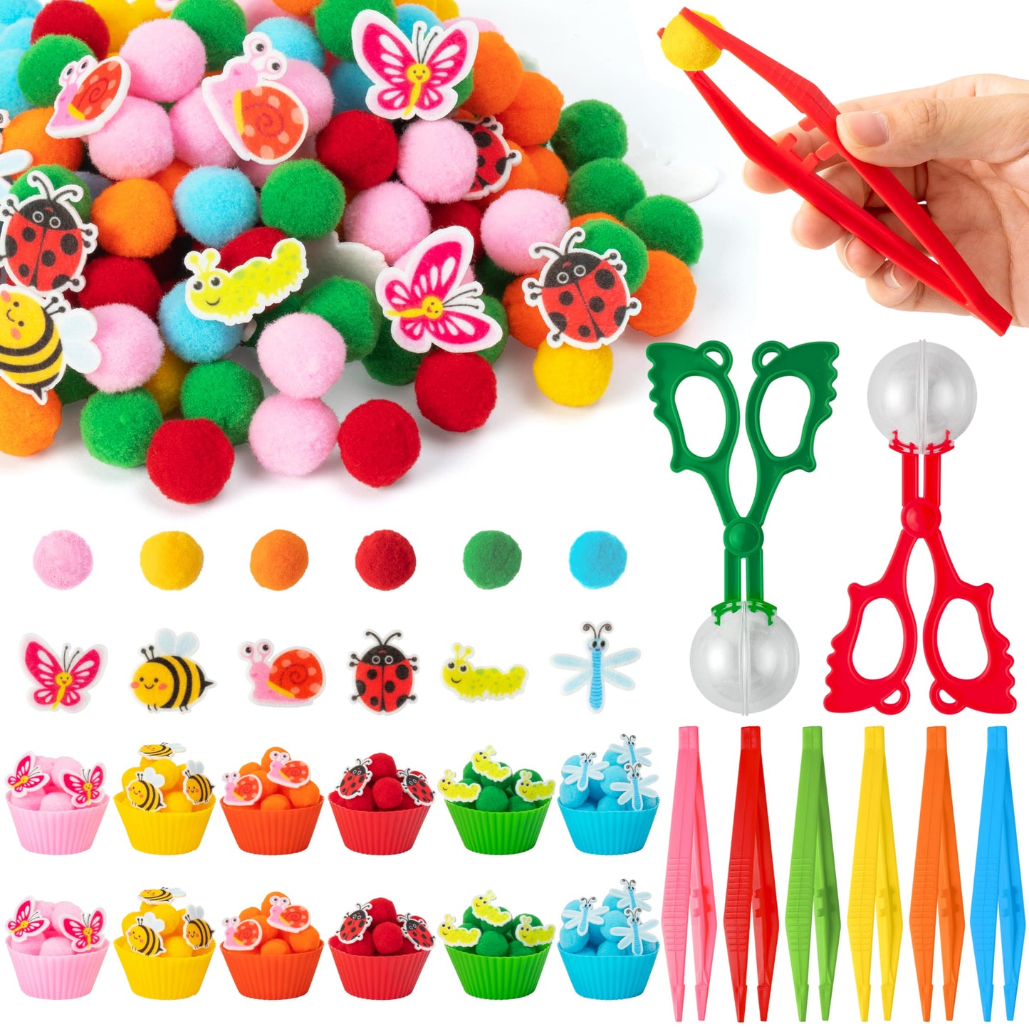 Ezdhuawuse 321P Spring Insect Counting Sorting