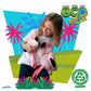 Ecobuddiez - Flamingo From Deluxebase. 10-Inch Sustainable Plush Animal From Recycled Materials, Eco-Friendly Soft Stuffed Toy,