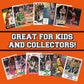 Assorted Set Of 100 Basketball Trading Cards - All New Condition Cards - Perfect Starter Set For Kids, Adults, & Collectors - Po
