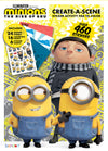 Despicable Me Minions The Rise of Gru 24-Page Create A Scene with Stickers 47655 Bendon Universal Studios DreamWorks