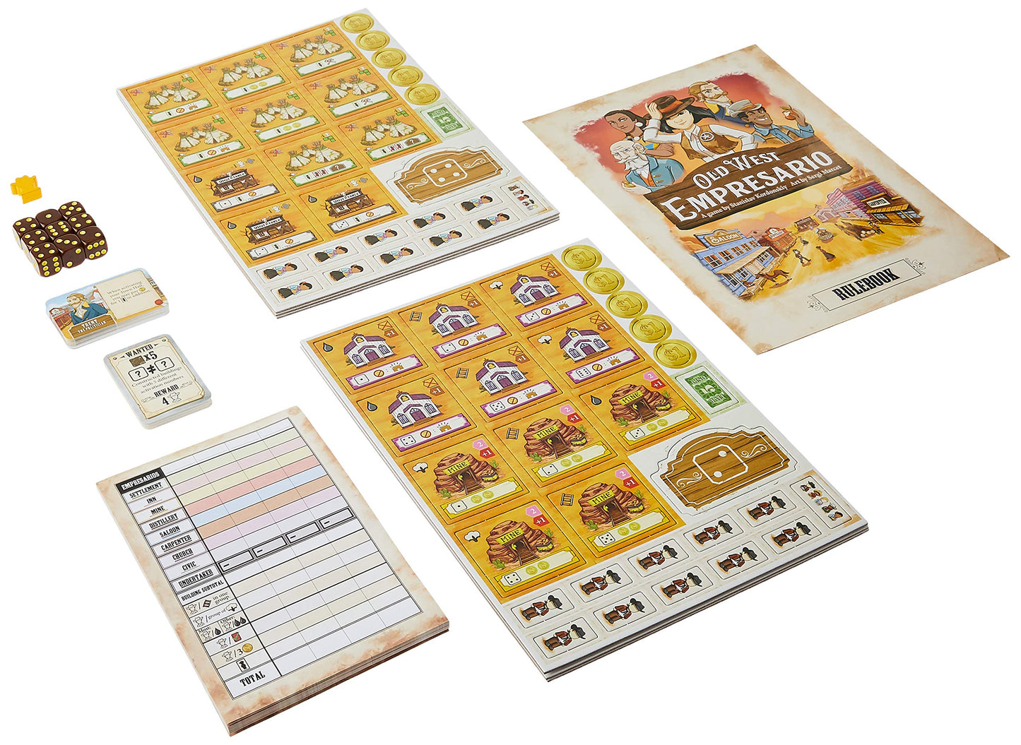 Tasty Minstrel Games Old West Empresario