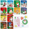 Benlouis 48 Pcs Christmas Mini Coloring Books Kids Christmas Party Favors Activity Books Bulk For Kids Students Xmas Holiday Par