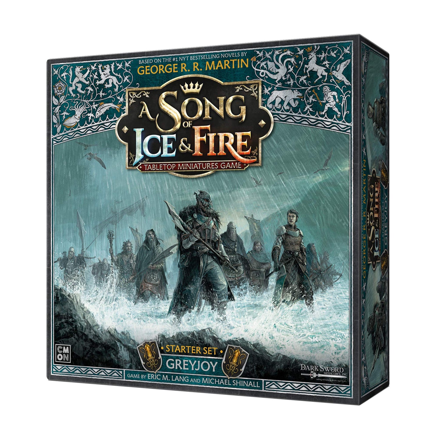 A Song Of Ice And Fire Tabletop Miniatures Game House Greyjoy Starter Set - Rulers Of The Iron Islands! Strategy Game For Adults