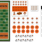 Masterpieces Ncaa Oklahoma State Cowboys, Checkers Board Game, For Ages 6+