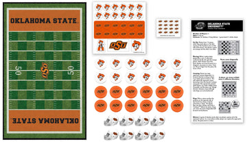 Masterpieces Ncaa Oklahoma State Cowboys, Checkers Board Game, For Ages 6+