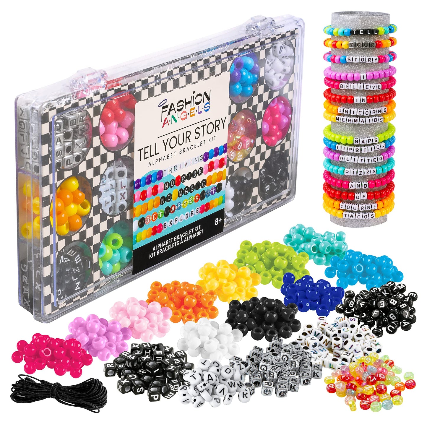 Fashion Angels Tell Your Story 500+ Alphabet Bead Set