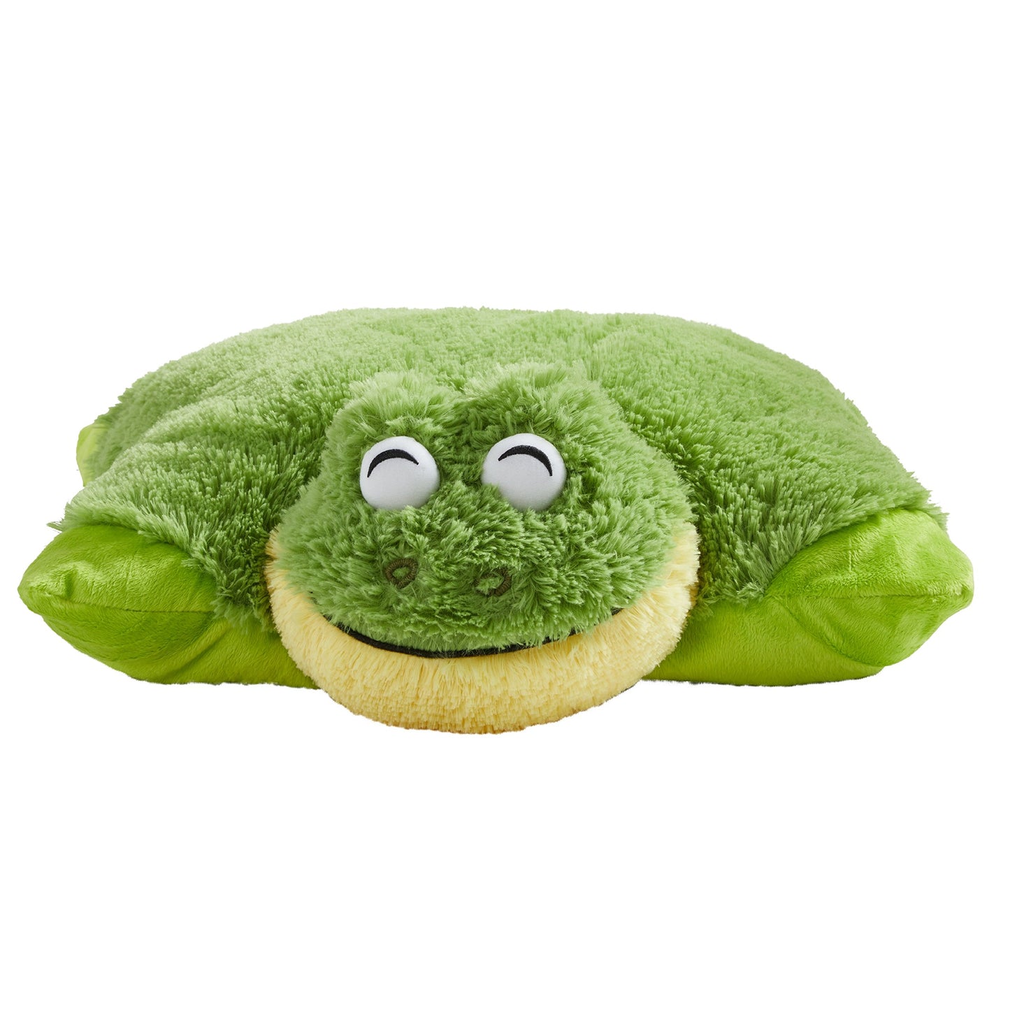 Pillow Pets Friendly Frog Plush Toy, 18" Green Stuffed Animal, Model 01300068E, 1 Count
