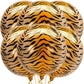 Big, Tiger Balloons For Birthday Party - 22 Inch, Pack Of 6 | Tiger Stripe Balloons For Tiger Party Decorations | Tiger Print Balloons | Tiger Decorations For Party | Tiger Birthday Decorations
