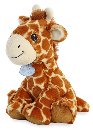 Aurora Inspirational Precious Moments Raffie Giraffe Stuffed Animal - Cherished Memories - Enduring Comfort - Brown 12 Inches