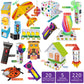 Kit4Curious 245 Experiment Kit - 220 Diy Projects + 20 Exclusive Stem Activities + 5 Solar Projects Educational Learning Smart T