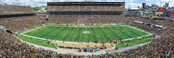 Masterpieces 1000 Piece Sports Jigsaw Puzzle - Nfl Pittsburgh Steelers Center View Panoramic - 13''X39''