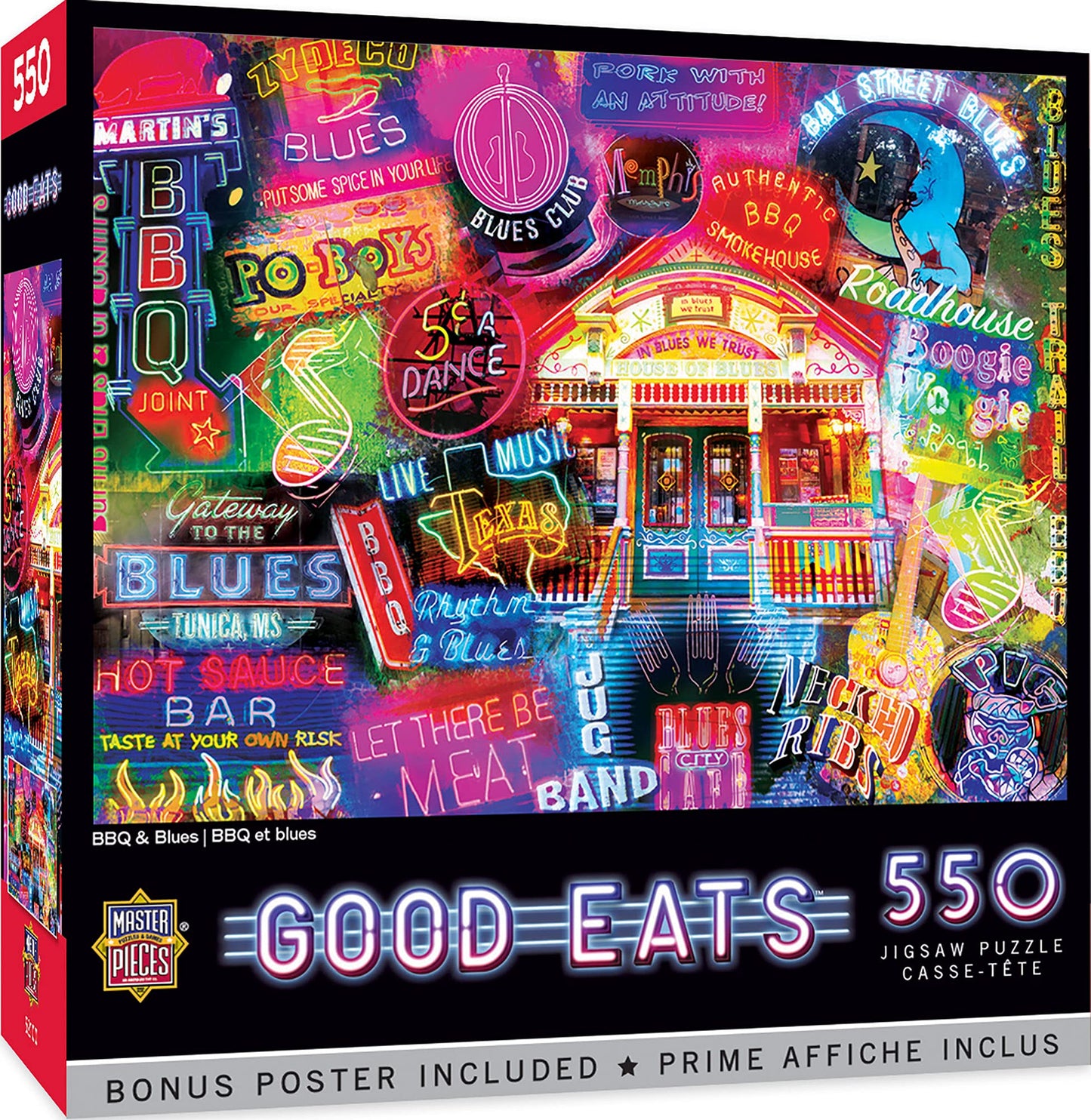 Bbq & Blues 550 Piece Jigsaw Puzzle