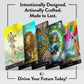 AstroMatrix Tarot Deck - Modern Symbolism & Guide, Large Cardstock, Multicolor, Model Astrotar78c