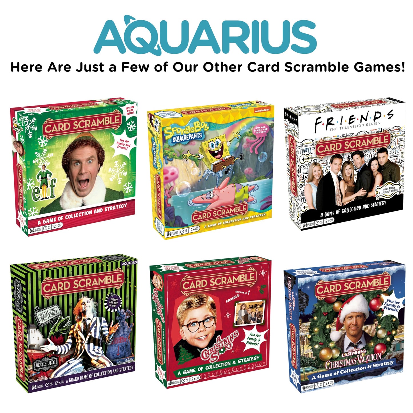 Aquarius Lord Of The Rings Card Scramble Board Game - Fun Family Party Game For Kids, Teens & Adults - Entertaining Game Night Gift - Officially Licensed Merchandise