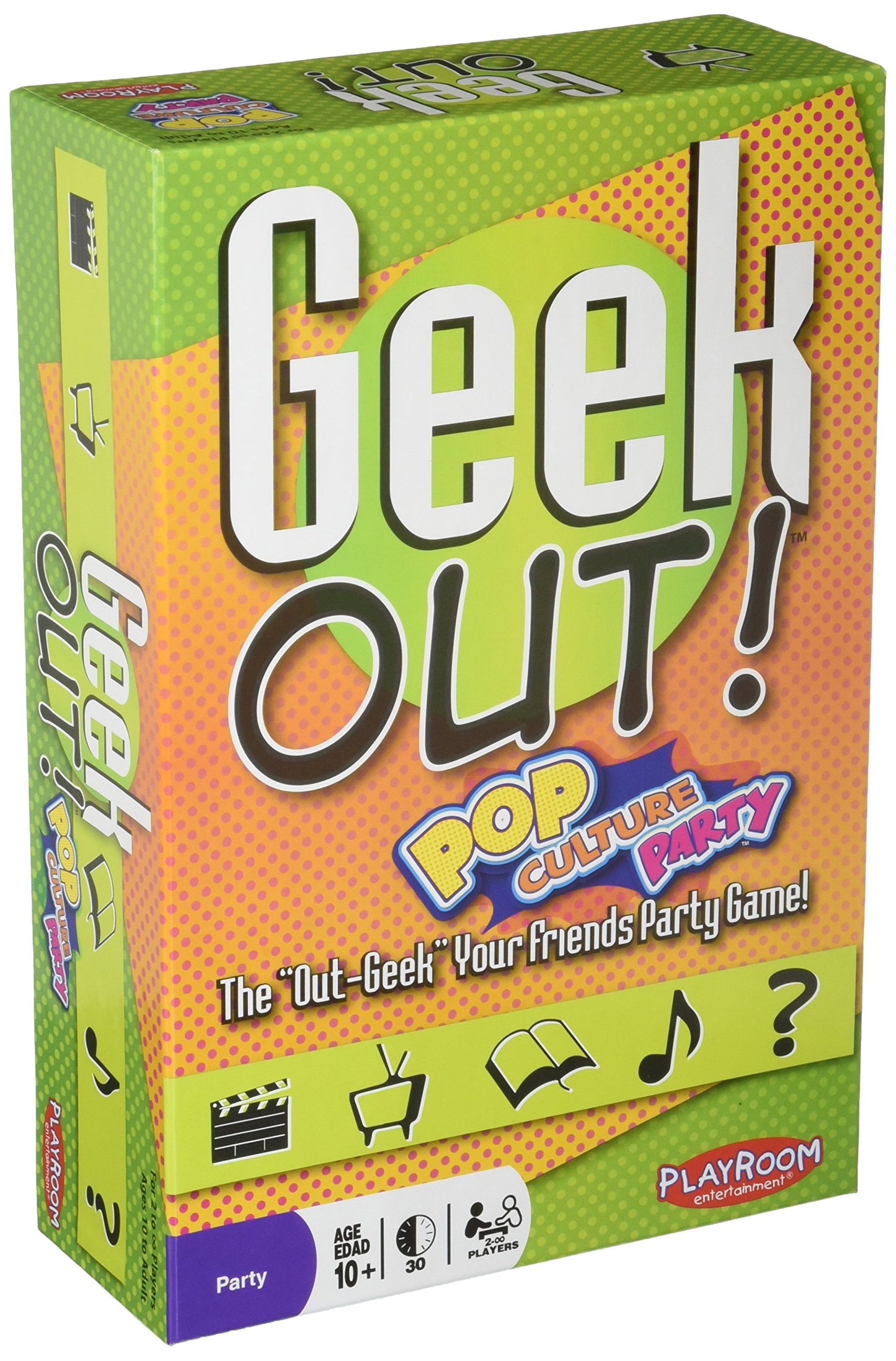 Playroom Entertainment Geek Out! Pop Culture Party Card Game