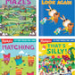 Highlights My First Puzzle Fun 2025 - 4-Book Set for Kids 3-6, Brain-Boosting Activities, Matching, Mazes, Spot-The-Differences