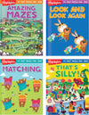 Highlights My First Puzzle Fun 2025 - 4-Book Set for Kids 3-6, Brain-Boosting Activities, Matching, Mazes, Spot-The-Differences