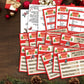 Christmas Friendly Feud Quiz, Baby Shower Game Night, Christmas Party Game, Family Activity, Feud Trivia Quiz, Holiday Games For Adults Coworkers Groups Christmas Party Supplies-003
