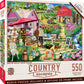 Masterpieces 550 Piece Jigsaw Puzzle For Adults, Family, Or Kids - Stone Mill Vineyards - 18''X24''