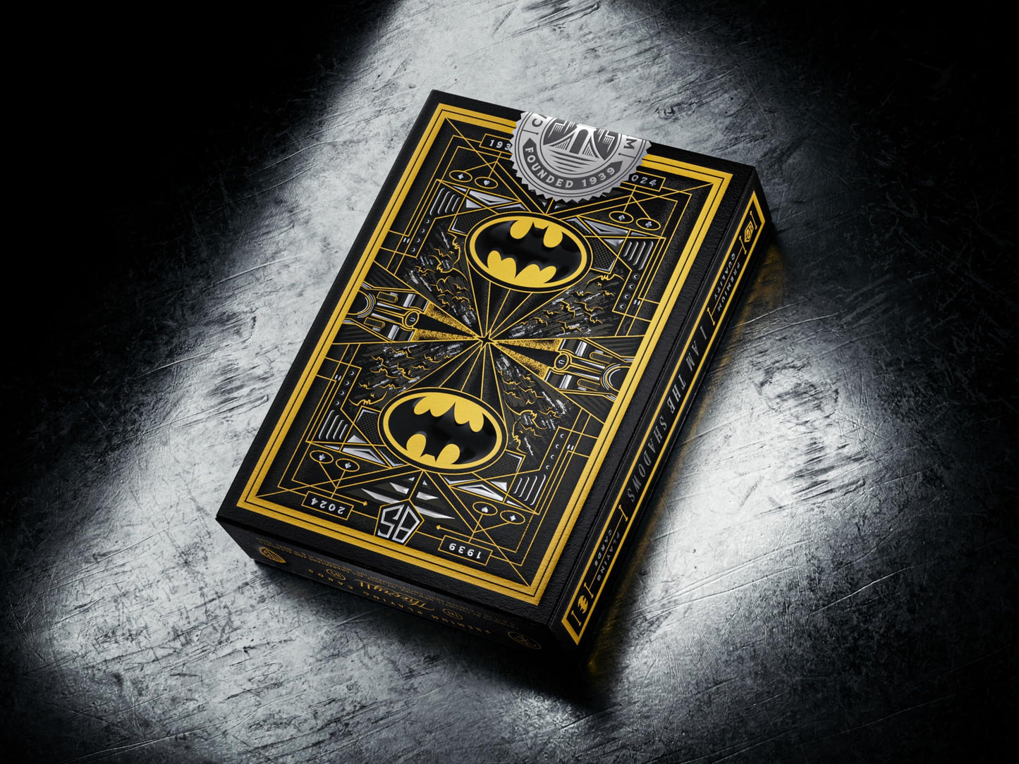 theory11 Batman 85th Anniversary Playing Cards  enhanced Playing Cards  game-style Size Standard Index