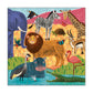 Mudpuppy Jungle & Safari - Tri Fold Magnetic Puzzles Featuring Two 20 Piece Jungle And Safari Themed Artwork