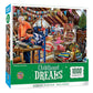 MasterPieces - 1000 Piece Jigsaw Puzzle, Playtime in The Attic, Fun for Adults, Family, Kids, Matte Finish, 19.25 x 26.75