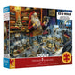 Ceaco - Thomas Kinkade - Santas Final Touch - 1000 Piece Christmas Jigsaw Puzzle - Large, EZ2Hold Pieces - Great for Adults, Se