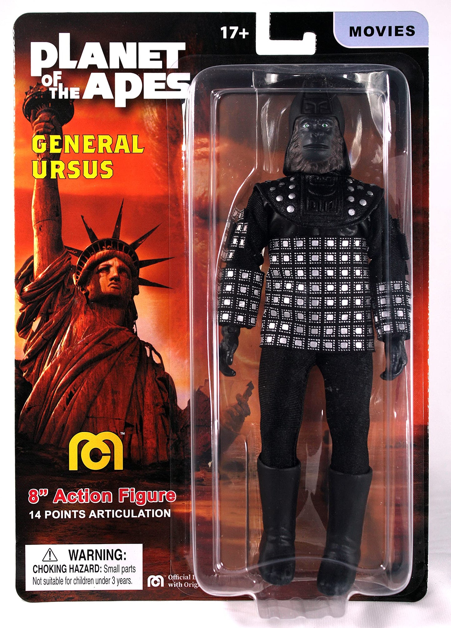 Marty Abrams Presents Mego Planet Of The Apes: General Ursus 8' Action Figure