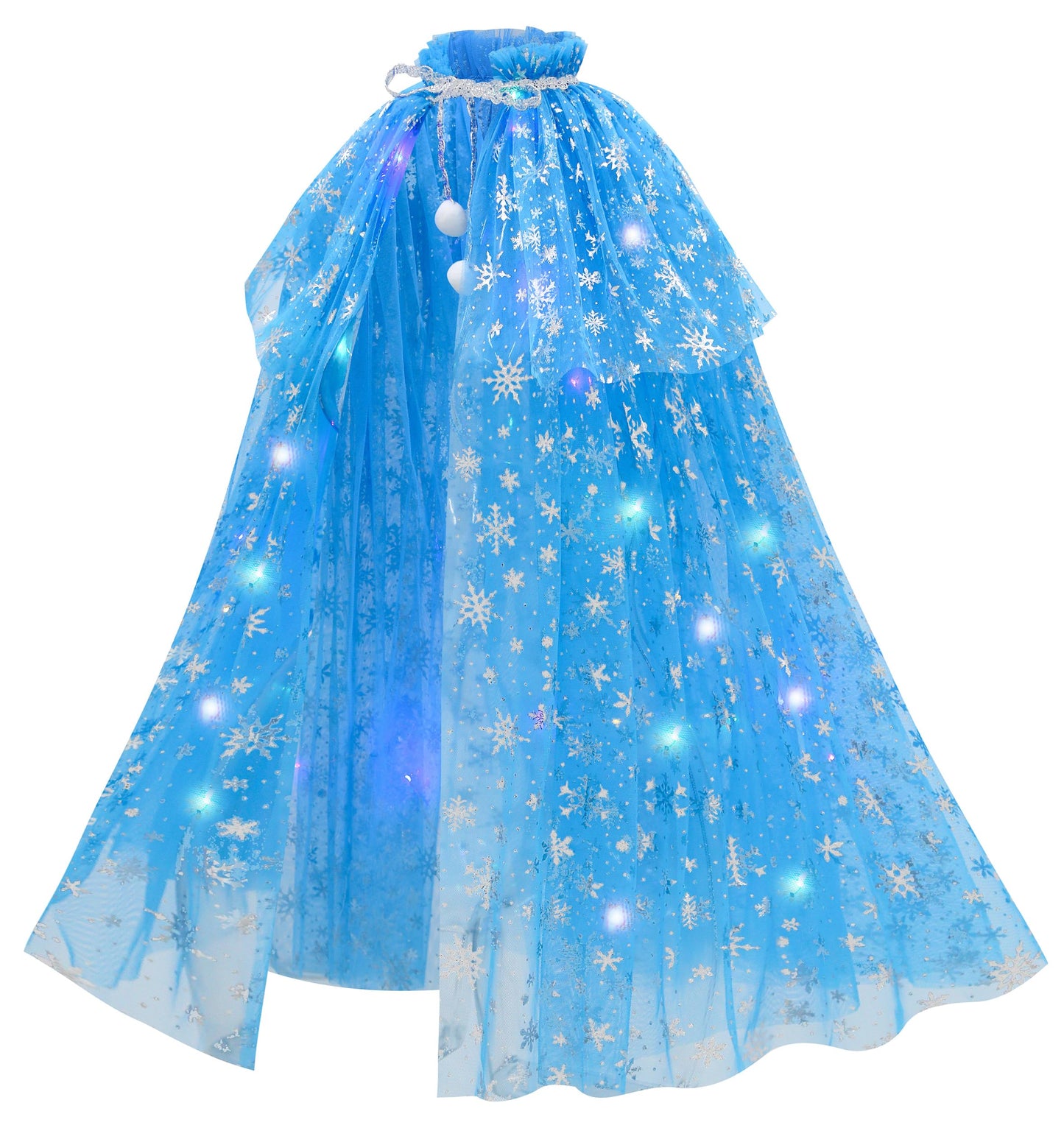 Avady Light Up Princess Dress Up Cape Toys For Girls Princess Dress Up Clothes Kids Halloween Christmas Birthday Gift
