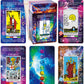 Vitacera Tarot Cards For Beginners , Card Deck With Guidebook, Keywords, Yes Or No, Timing, Colors, Musical Pitch, Planet, Zodiac, Element, Chakra, Numerology And Meanings On Them