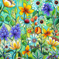 Ceaco - The Garden Party - 300 Oversized Piece Jigsaw Puzzle