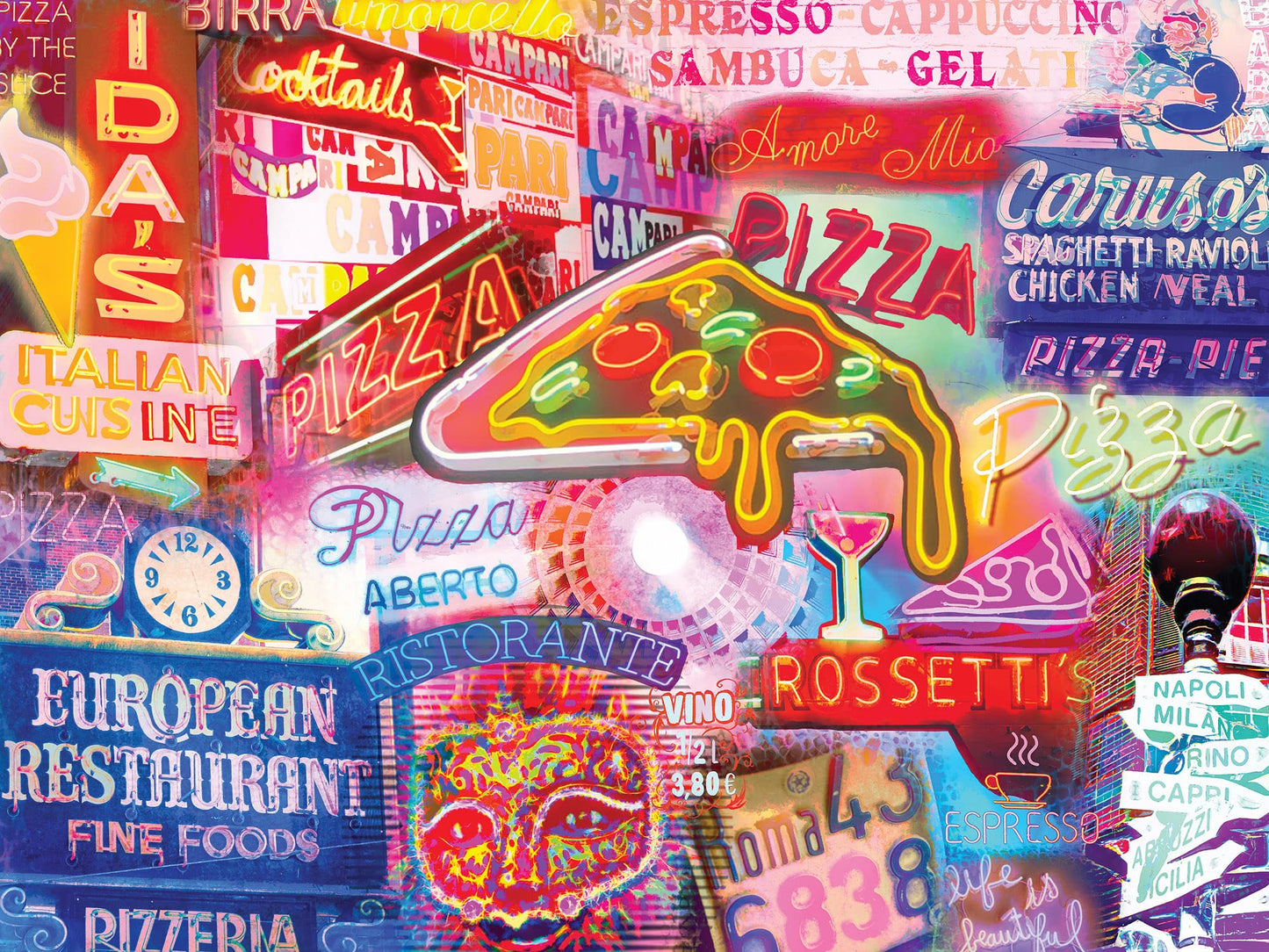 Viva Italia 550 Piece Jigsaw Puzzle