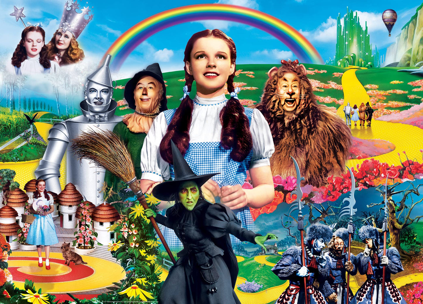 MasterPieces 1000 Piece Jigsaw Puzzle for Adults, Family, Or Youth - Wonderful Wizard of Oz - 19.25x26.75