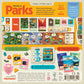 Keymaster Games Parks 2nd Edition | Summit Deluxe Strategy Game | 10.5"x10.5"x4.25" | Wood | 1-5 Players | Ages 10+