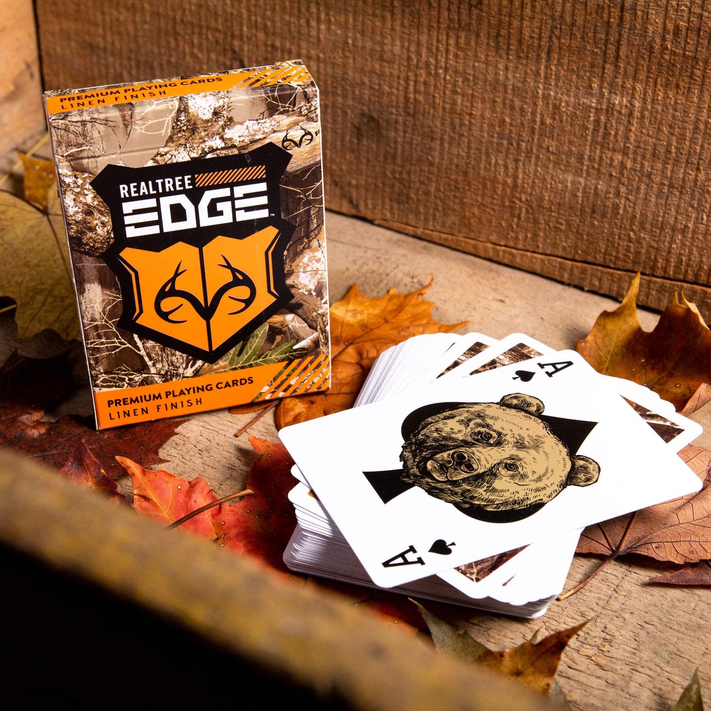 Brybelly Realtree Camouflage Playing Card Deck|enhanced Woodland Standard game-style Size Camo Playing Cards|Woodland