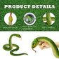 Yohaki Snake Plush Toy, 52'' Washable Simulated Snake Plush Giant Cuddle Toy, Soft And Cute Kids Gift For Boys And Girls, Birthd