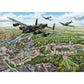 Wings Over Windsor 250 Extra Large Jigsaw Puzzle | Large Piece Jigsaw Puzzle | Sustainable Puzzle For Adults | Premium 100% Recycled Board | Great Gift For Adults | Gibsons Games