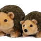Ice King Bear Mom And Baby Stuffed Animals Set Zoo Wild Animals (Hedgehog)