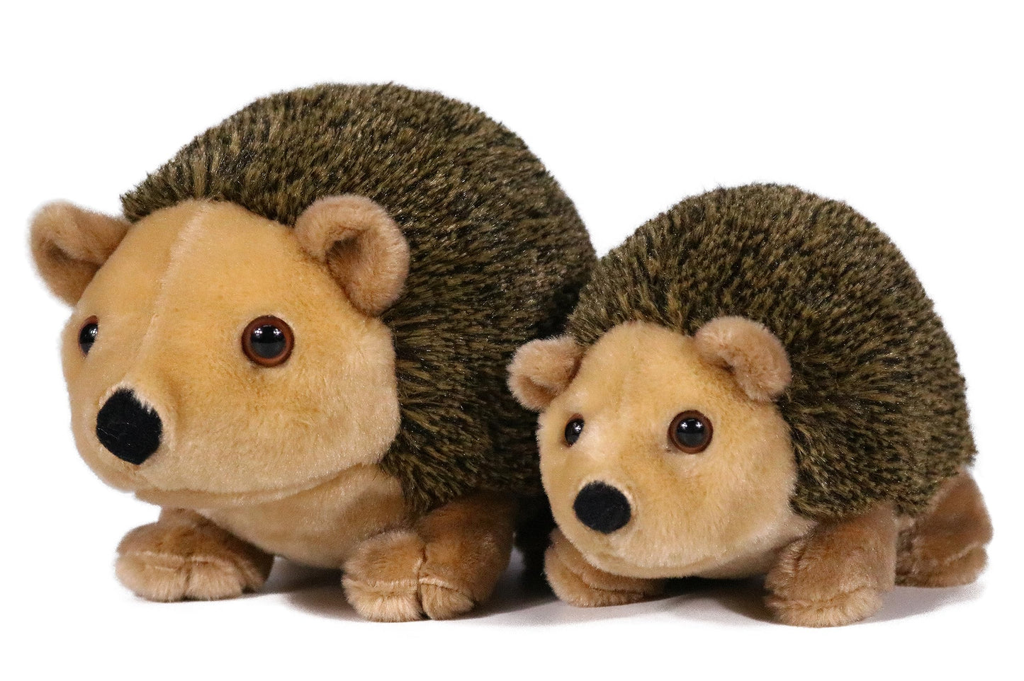 Ice King Bear Mom And Baby Stuffed Animals Set Zoo Wild Animals (Hedgehog)