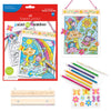 Faber-Castell Paint by Number Fairy Friends Pets - Kids Watercolor Fairies Toys for Ages 6-8+