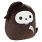 Squishmallows 10-Inch Otto The Grim Reaper Plush Toy - Soft Black Collectible Stuffed Animal for Kids, Girls & Boys - Model SQHW00688