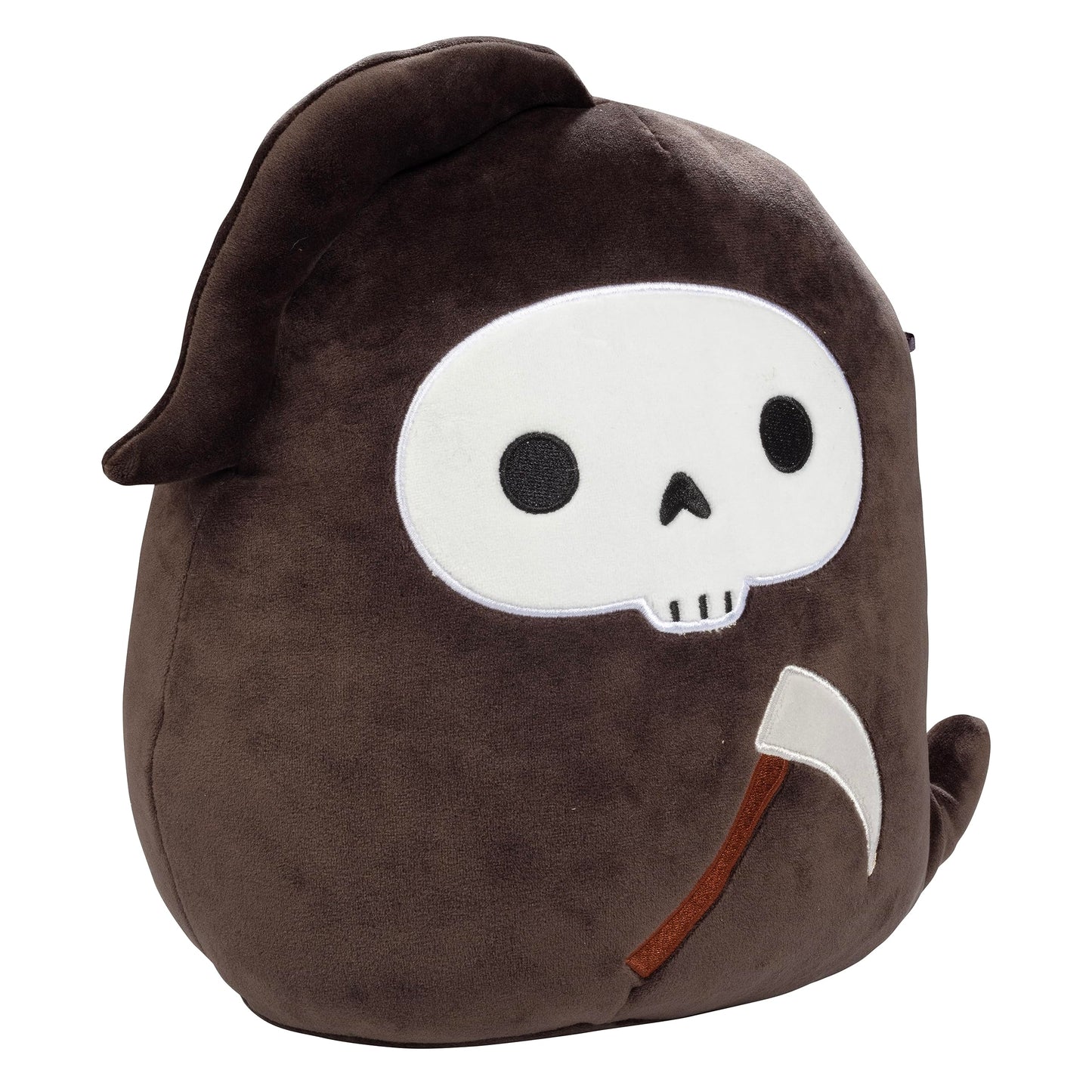 Squishmallows 10-Inch Otto The Grim Reaper Plush Toy - Soft Black Collectible Stuffed Animal for Kids, Girls & Boys - Model SQHW00688