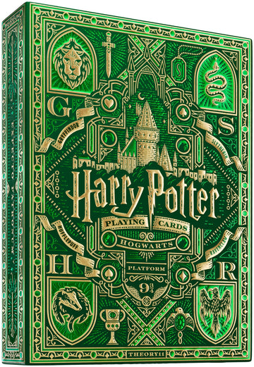 Theory11 Harry Potter Playing Cards - Green (Slytherin)