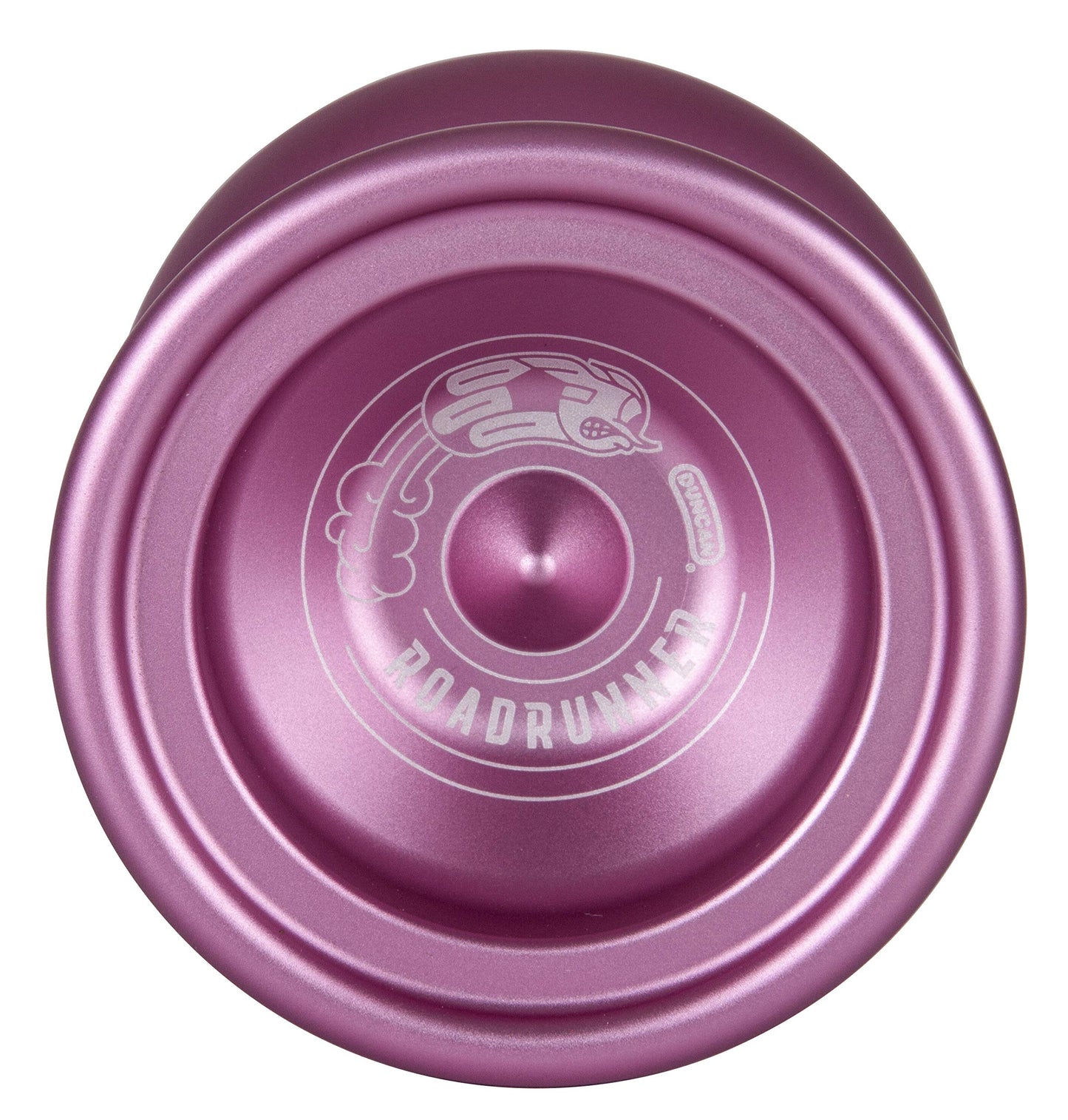 Duncan Toys Roadrunner Yo-Yo, Unresponsive Expert Level Yo-Yo, Concave Bearing And Aluminum Body, Pink