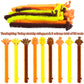 36 Pack Fall Decor Stretchy Strings Sensory Fidget Toys Pack,Autism Toys Great For Kids Treat Bags Gifts Stress Relief Party Favors,Thanksgiving Party Decorations (Thanks Giving)