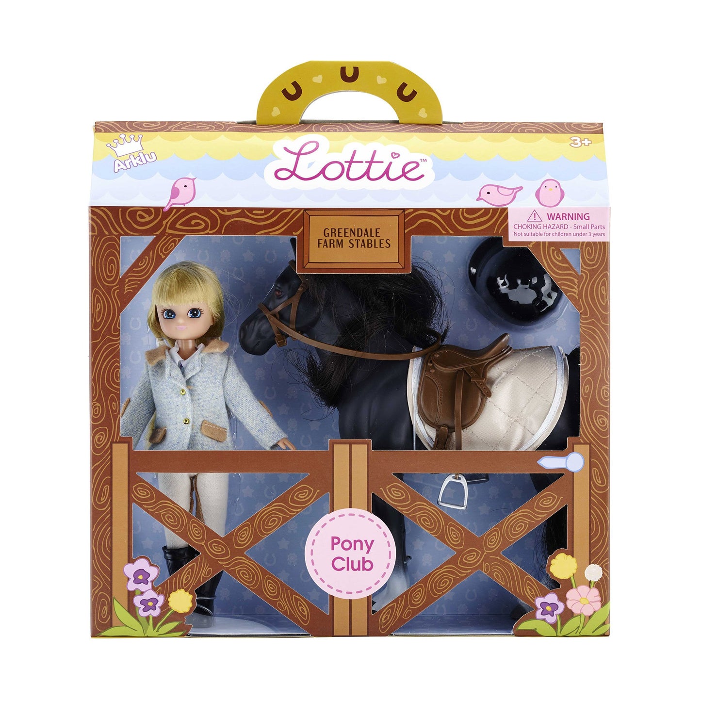 Lottie Pony Club Doll With Horse