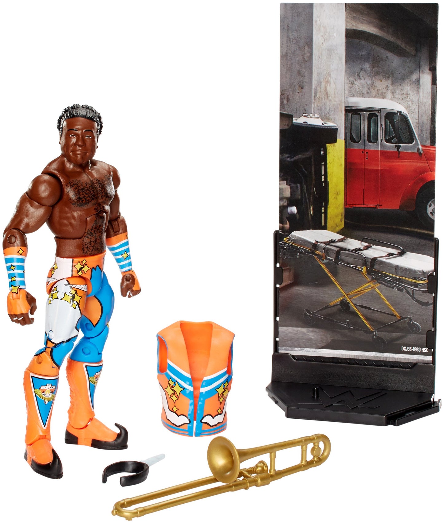 Wwe Elite Collection Xavier Woods Action Figure