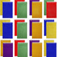 Bedwina Mini Prism Spiral Notepads - (Bulk Pack of 24) Small Pocket Mini Notepads for Kids, 2.5 Inch x 3.6 Inch - Spiral Sketch 