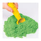 Kinetic Sand Sandbox Playset - 1lb Green Sand with 3 Molds, Ages 3+, Model 6060897