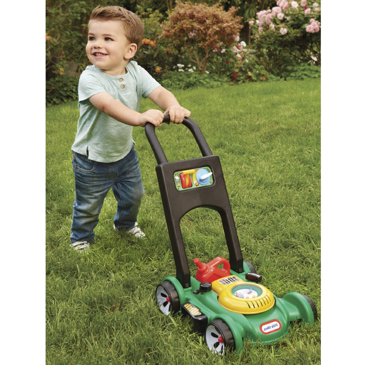 Little Tikes Gas 'N Go Mower Green, 21Inx11-1/4Inx20-1/2In